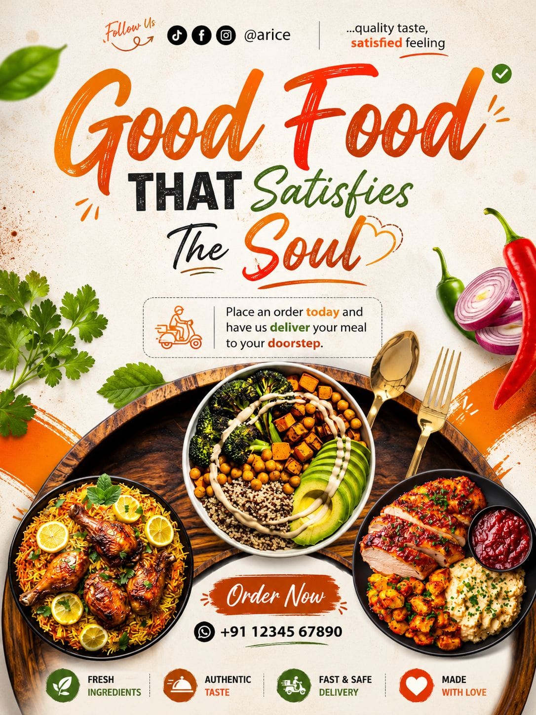 Arice — Good Food That Satisfies