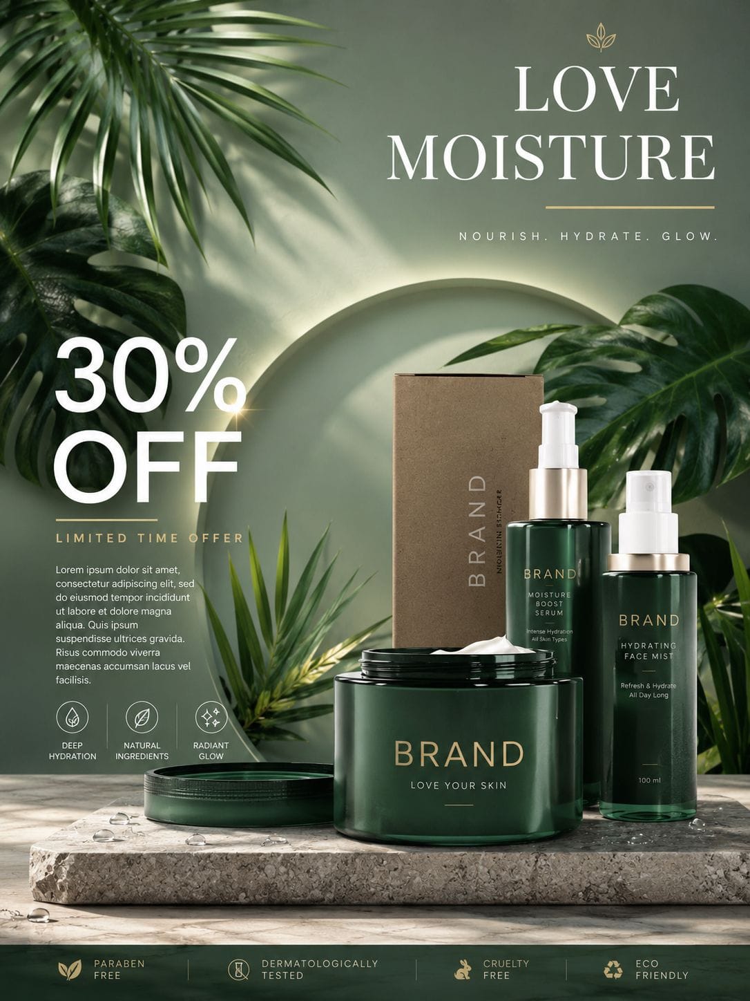 LOVE MOISTURE — SKINCARE